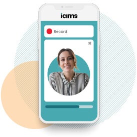 Candidate virtual hiring software profile
